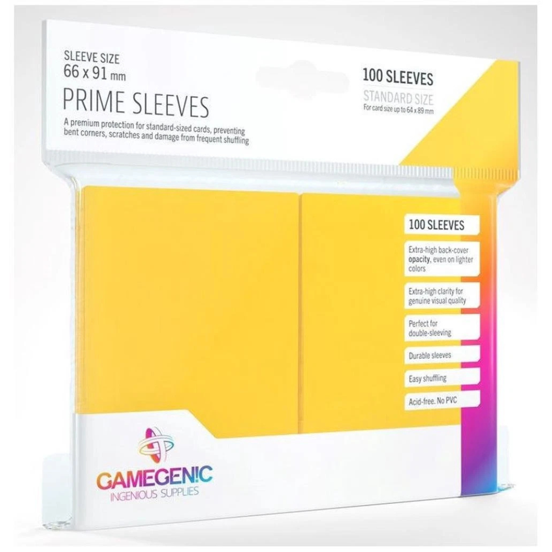 Sleeves: Gamegenic: Prime Sleeves: Yellow (100)