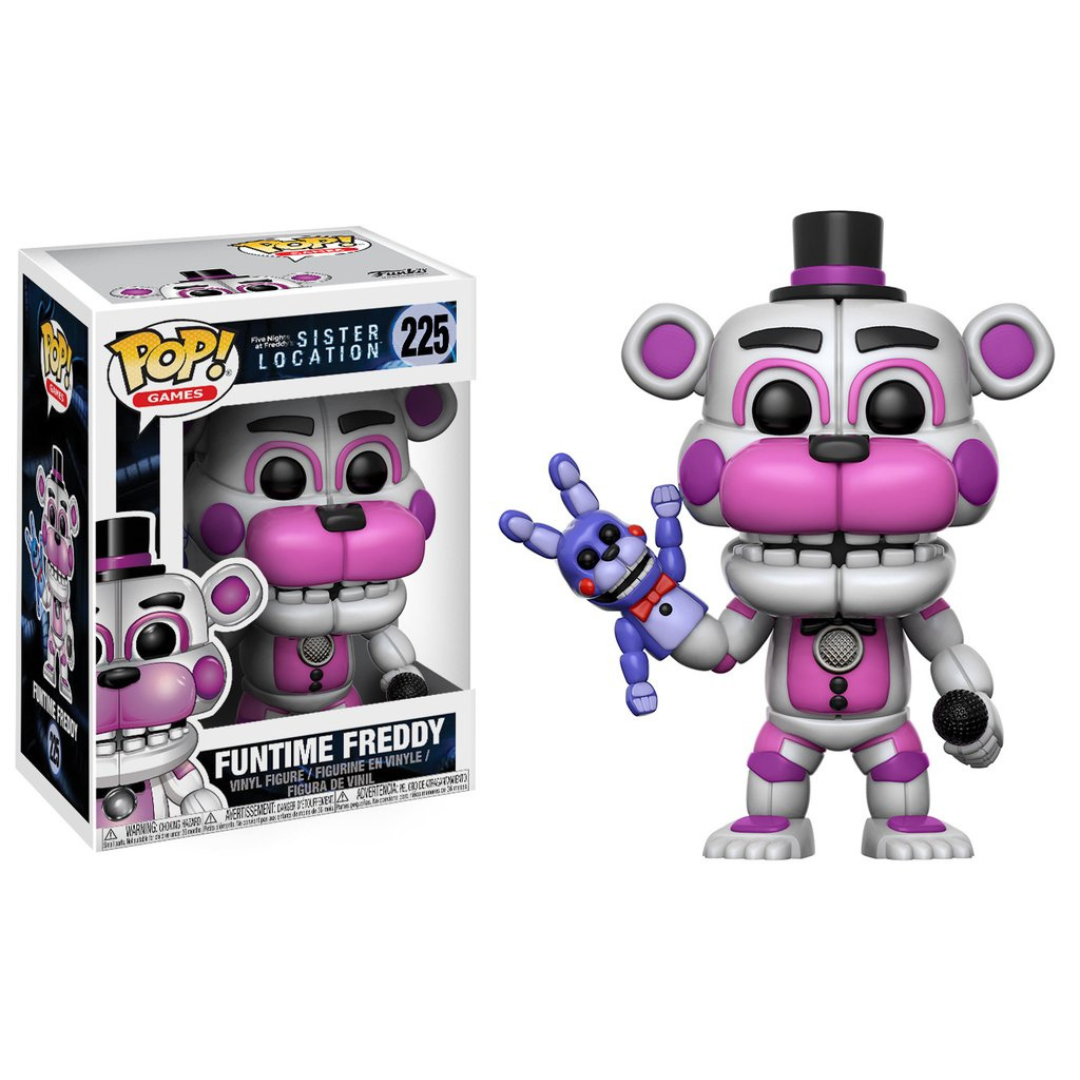 Funko Pop Five Nights at Freddy's FNAF Sister Location Funtime Freddy 225