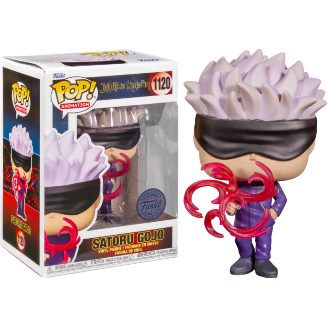 Funko Pop Anime Jujutsu Kaisen Satoru Gojo 1120 Funko Exclusive