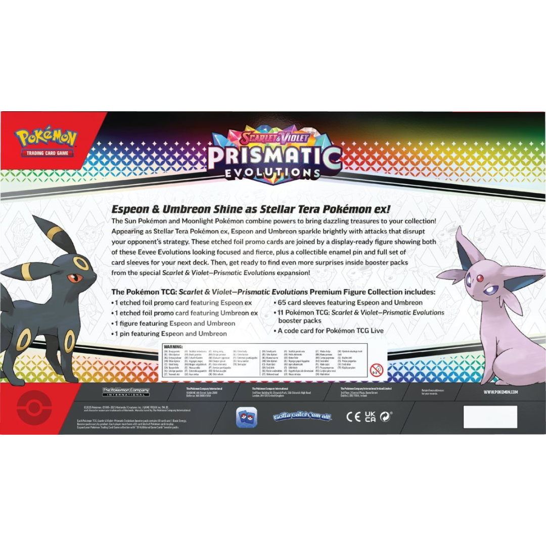 POKEMON SV085 PRISMATIC EVOLUTIONS PREMIUM FIGURE COLLECTION