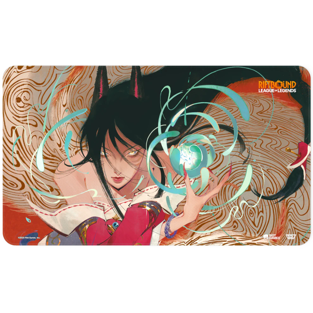 RIFTBOUND LEAGUE OF LEGENDS TCG ORIGINS PLAYMAT AHRI