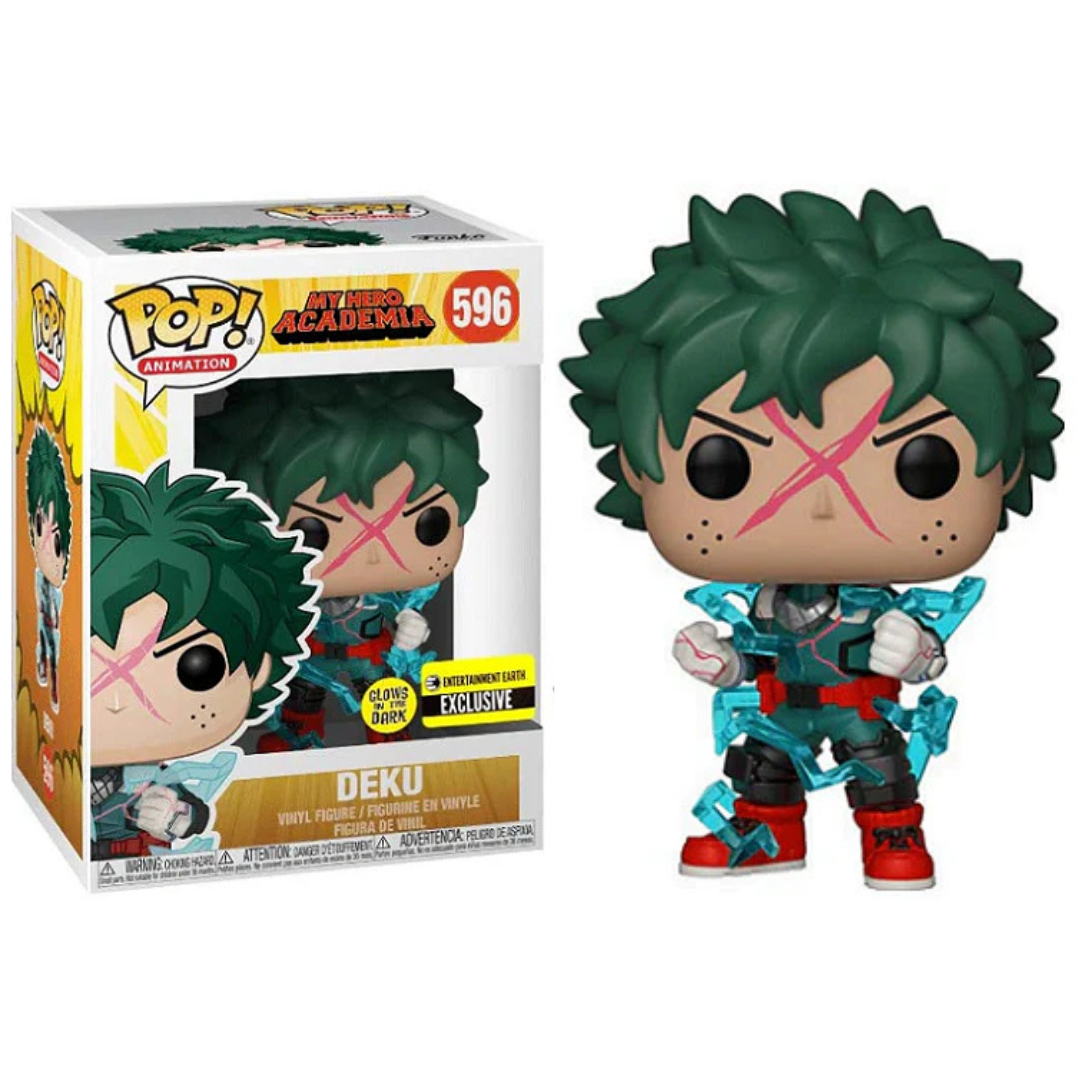 Funko Pop Anime My Hero Academia Deku 596 Entertainment Earth Exclusive GITD