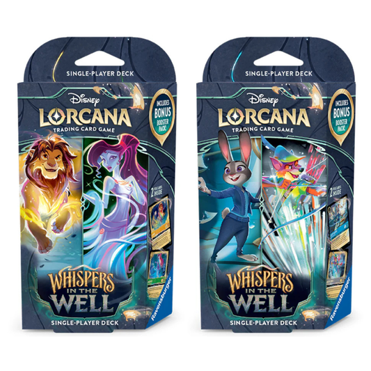 DISNEY LORCANA SET 10 WHISPERS IN THE WELL STARTER