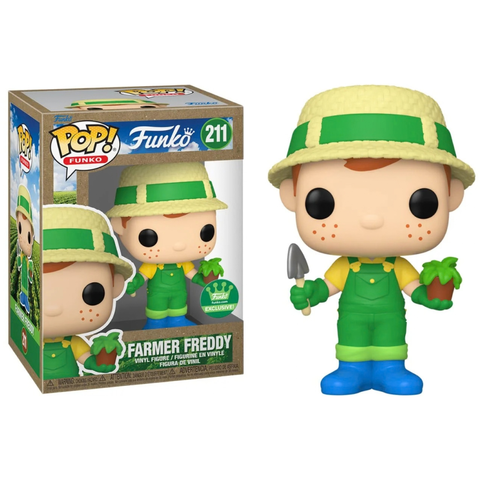Funko Pop Freddy Funko Farmer Freddy 211 Funko Exclusive