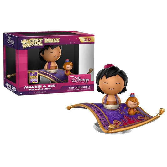 Funko Dorbz Ridez Aladdin & Abu 30 2017 Summer Convention Exclusive