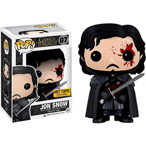 Funko Pop Game of Thrones GOT Jon Snow 07 Hot Topic Exclusive