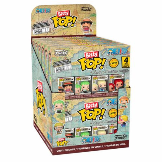 FUNKO BITTY POP 4PK ONE PIECE - 1 RANDOM ONE PIECE 4 PACK