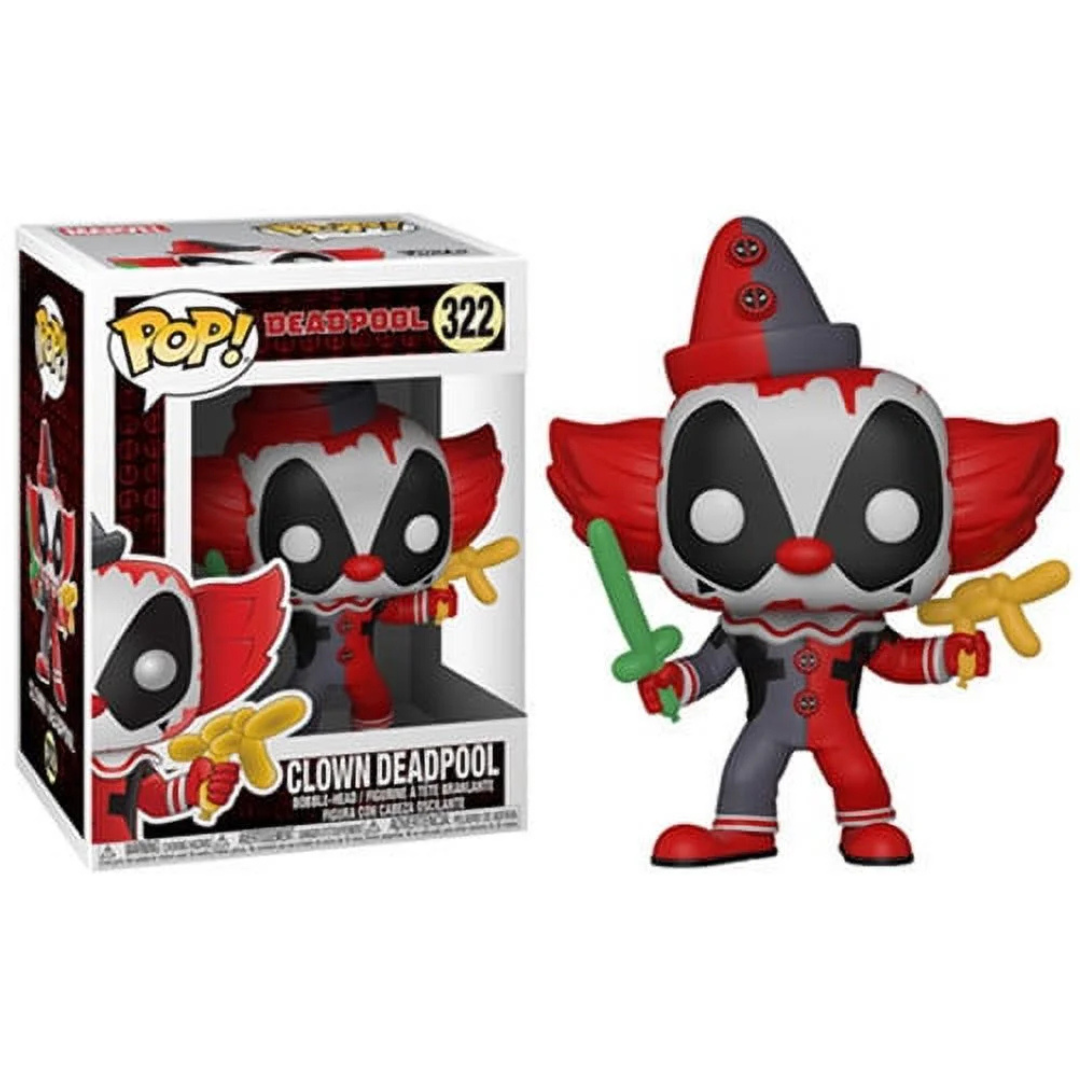 Funko Pop Marvel Deadpool Clown Deadpool 322