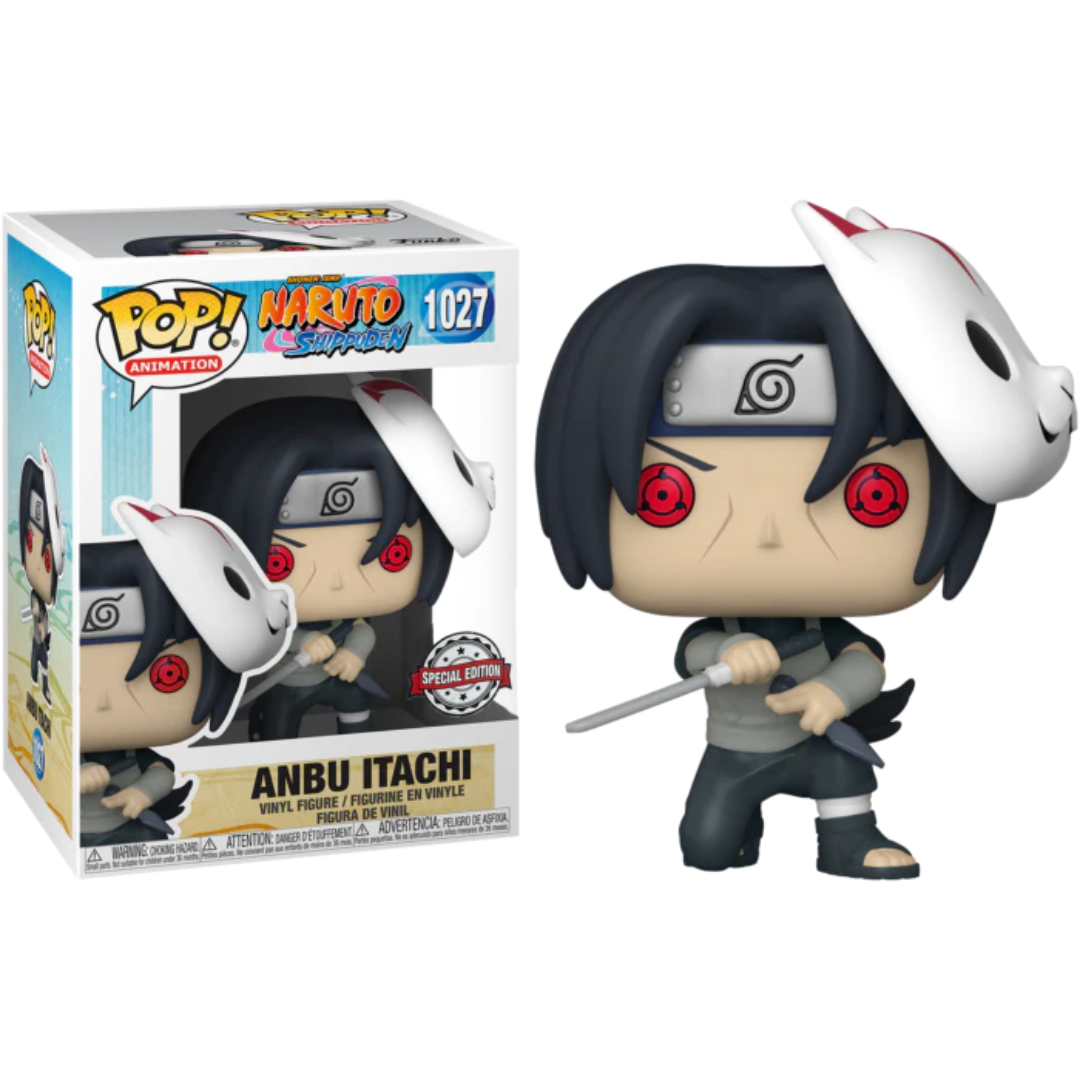 Funko Pop Anime Naruto Shippuden Anbu Itachi 1027 Special Edition