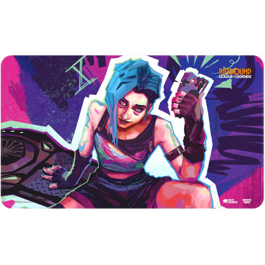 RIFTBOUND LEAGUE OF LEGENDS TCG ORIGINS PLAYMAT JINX