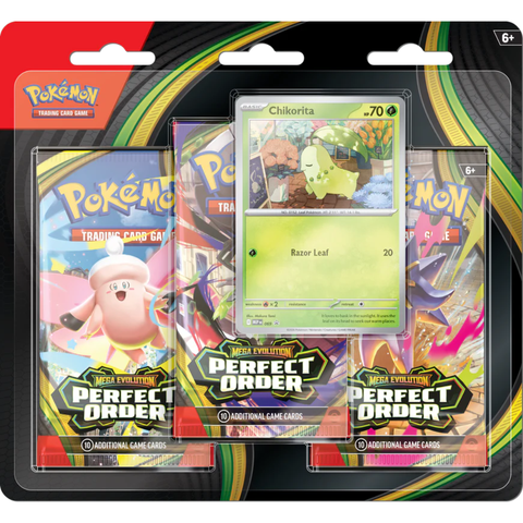 POKEMON ME03 PERFECT ORDER 3-PACK BLISTER