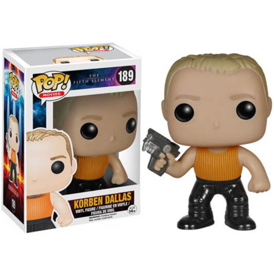 Funko Pop Movies The Fifth Element Korben Dallas 189