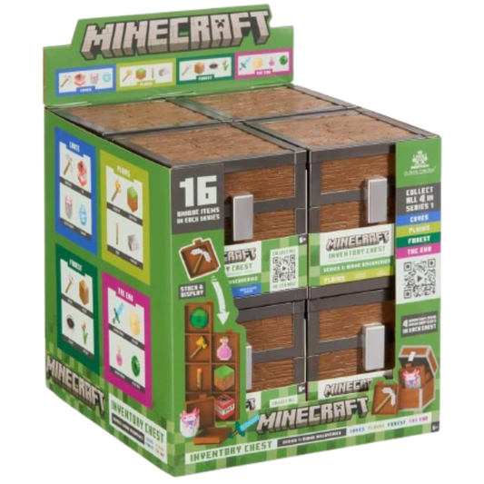 MINECRAFT INVENTORY CHEST - 1 CHEST