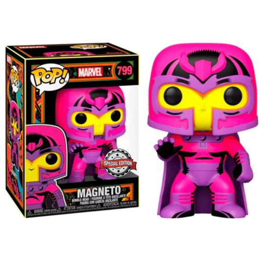 Funko Pop X-Men Magneto 799 Blacklight Special Edition