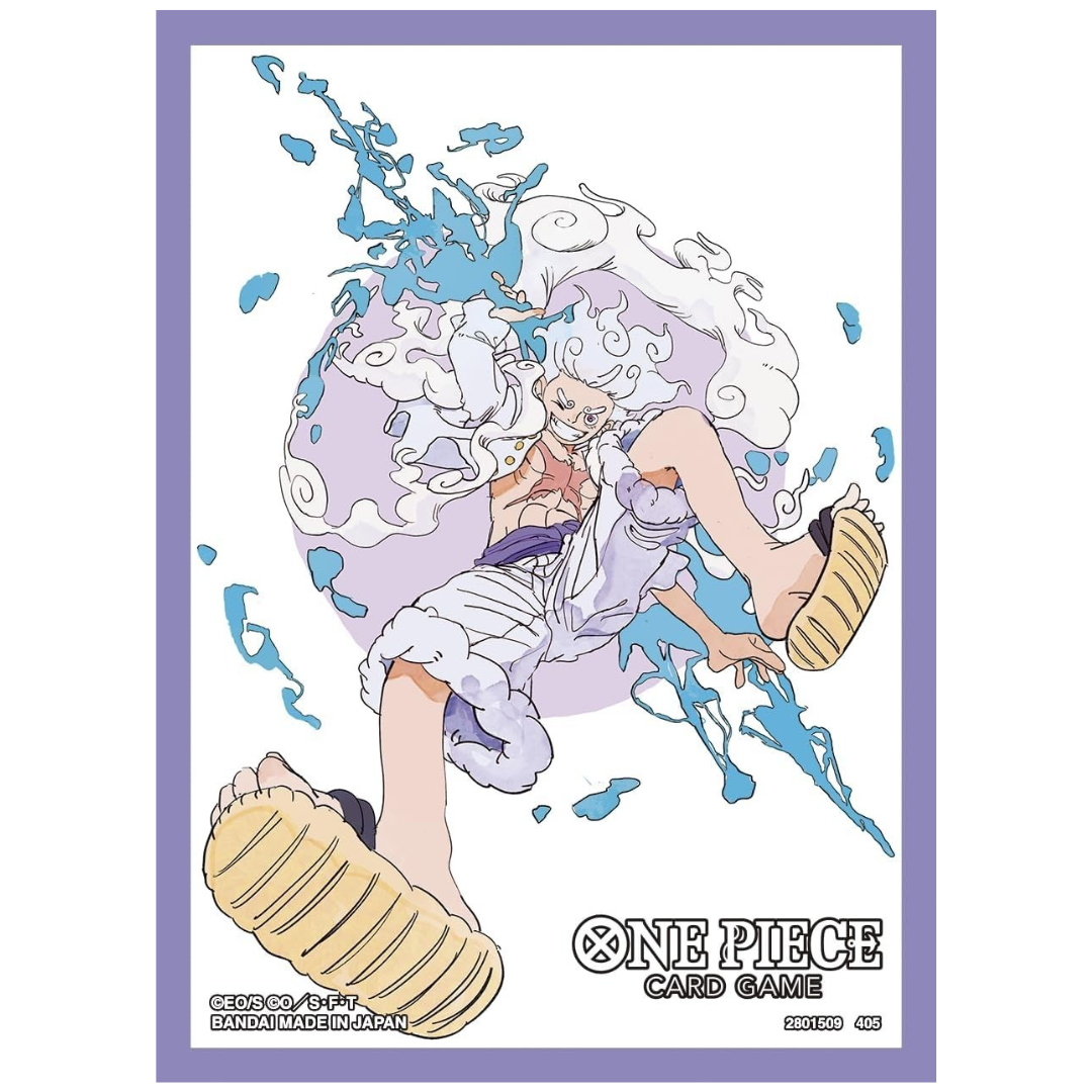 Bandai One Piece Card Game Sleeves Vol.12 Monkey D. Luffy Gear 5