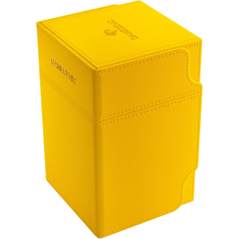 Gamegenic Trading Card Deck Box: Watchtower XL Yellow (100ct)