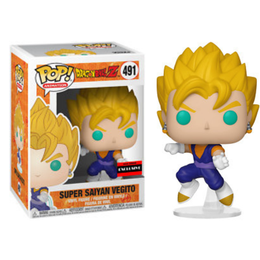 Funko Pop Anime Dragon Ball Z Super Saiyan Vegito 491 AAA Anime Exclusive