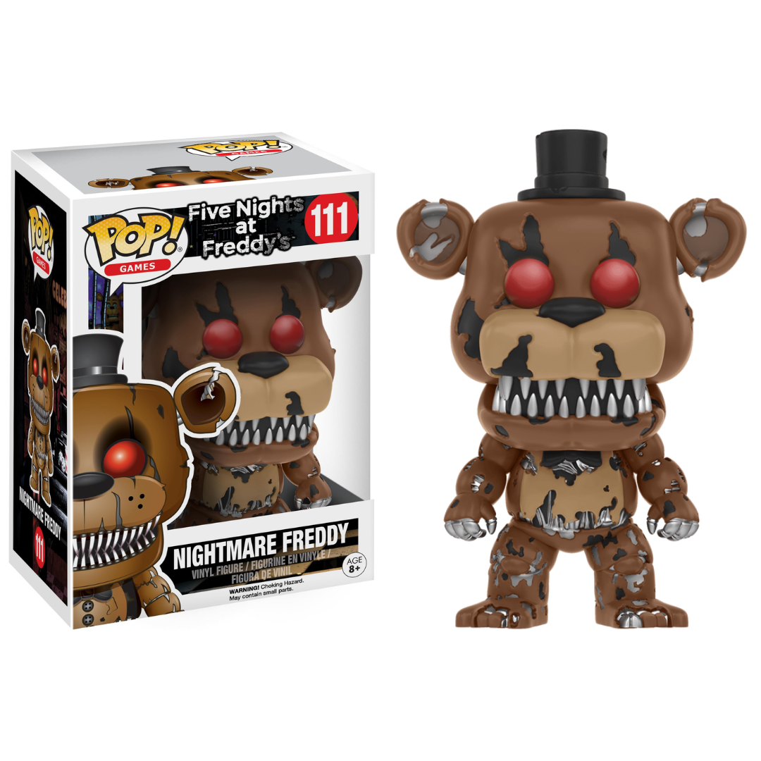 Funko Pop Games Five Nights at Freddy's FNAF Nightmare Freddy 111
