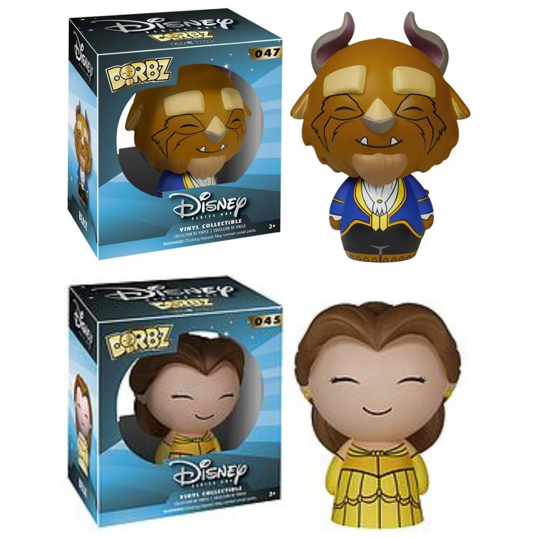 Funko Dorbz Disney Beast 047 + Belle 045
