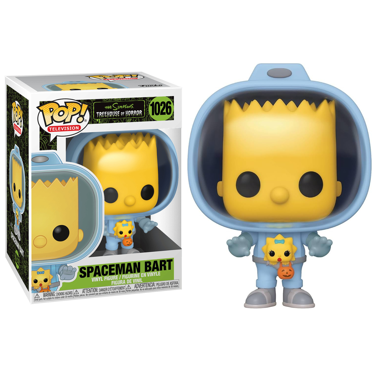 Funko Pop Television The Simpsons Treehouse Of Horror Spaceman Bart 1026