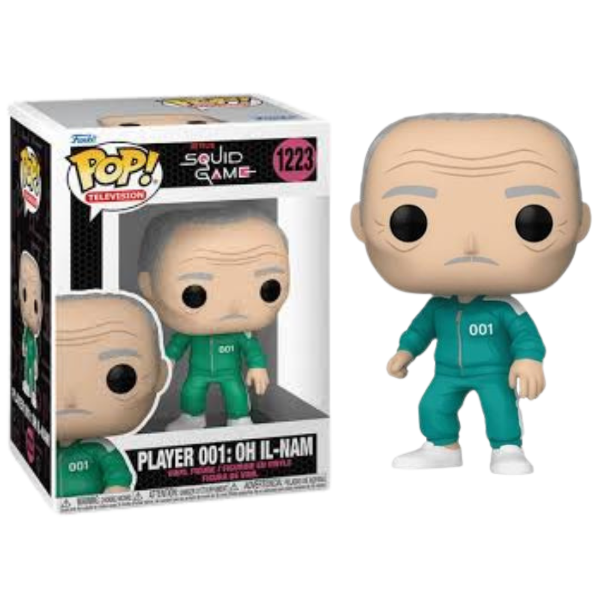 Funko Pop Squid Game Player 001: OH IL-NAM 1223