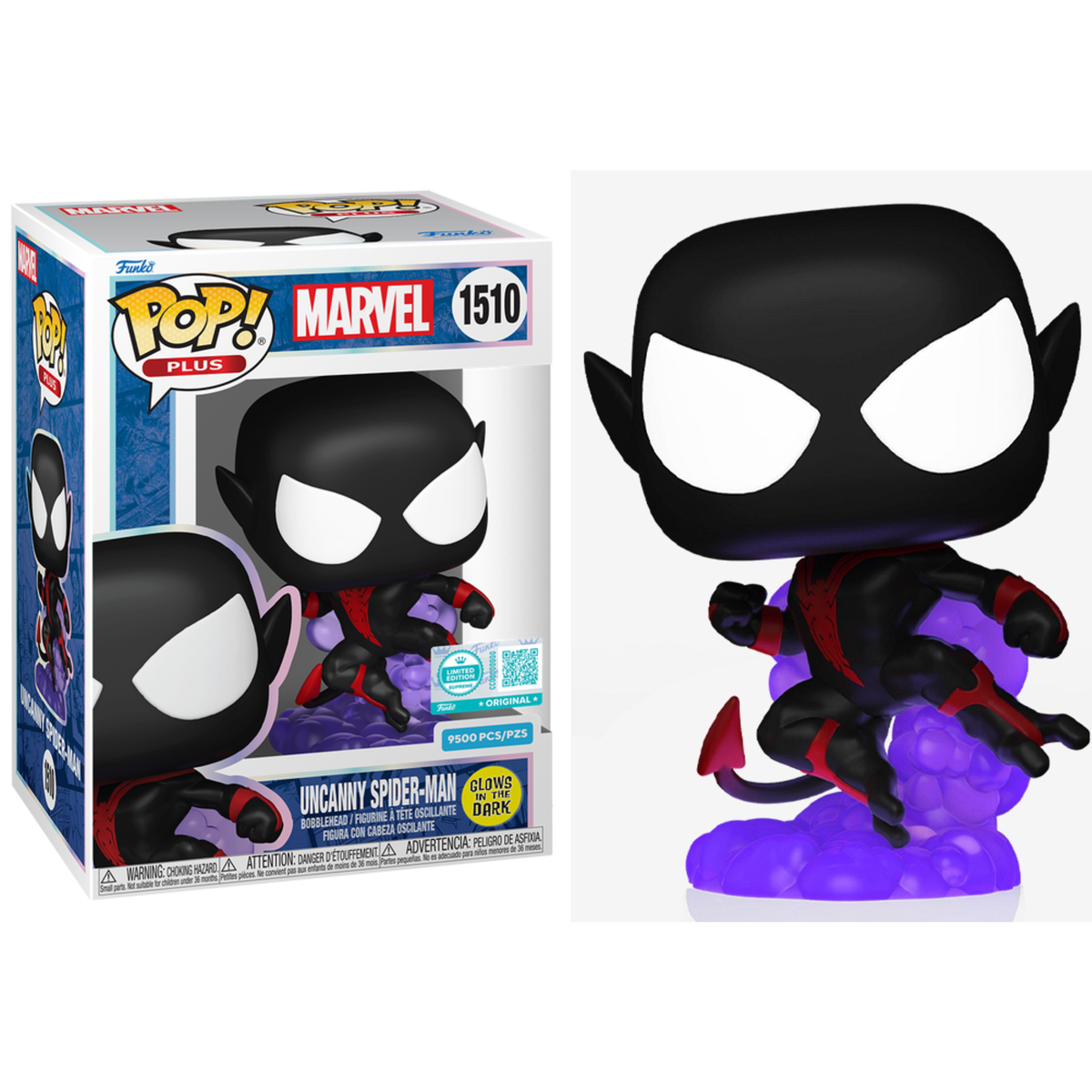 Funko Pop Plus Marvel Uncanny Spider-Man 1510 Limited Edition GITD