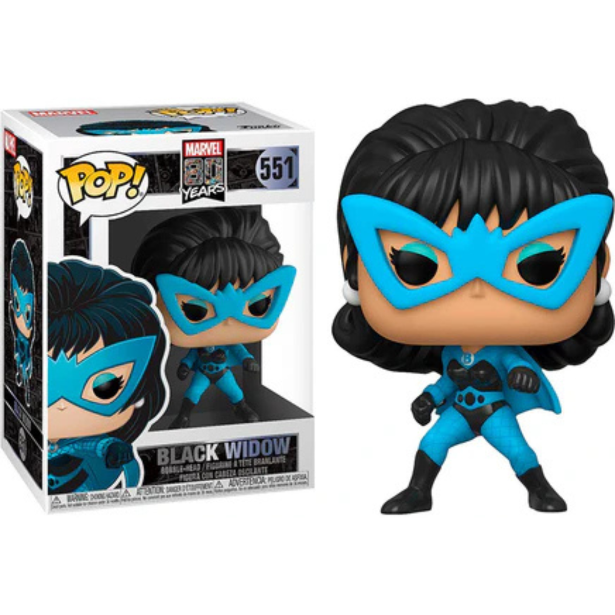 Funko Pop Marvel 80 Years Black Widow 551