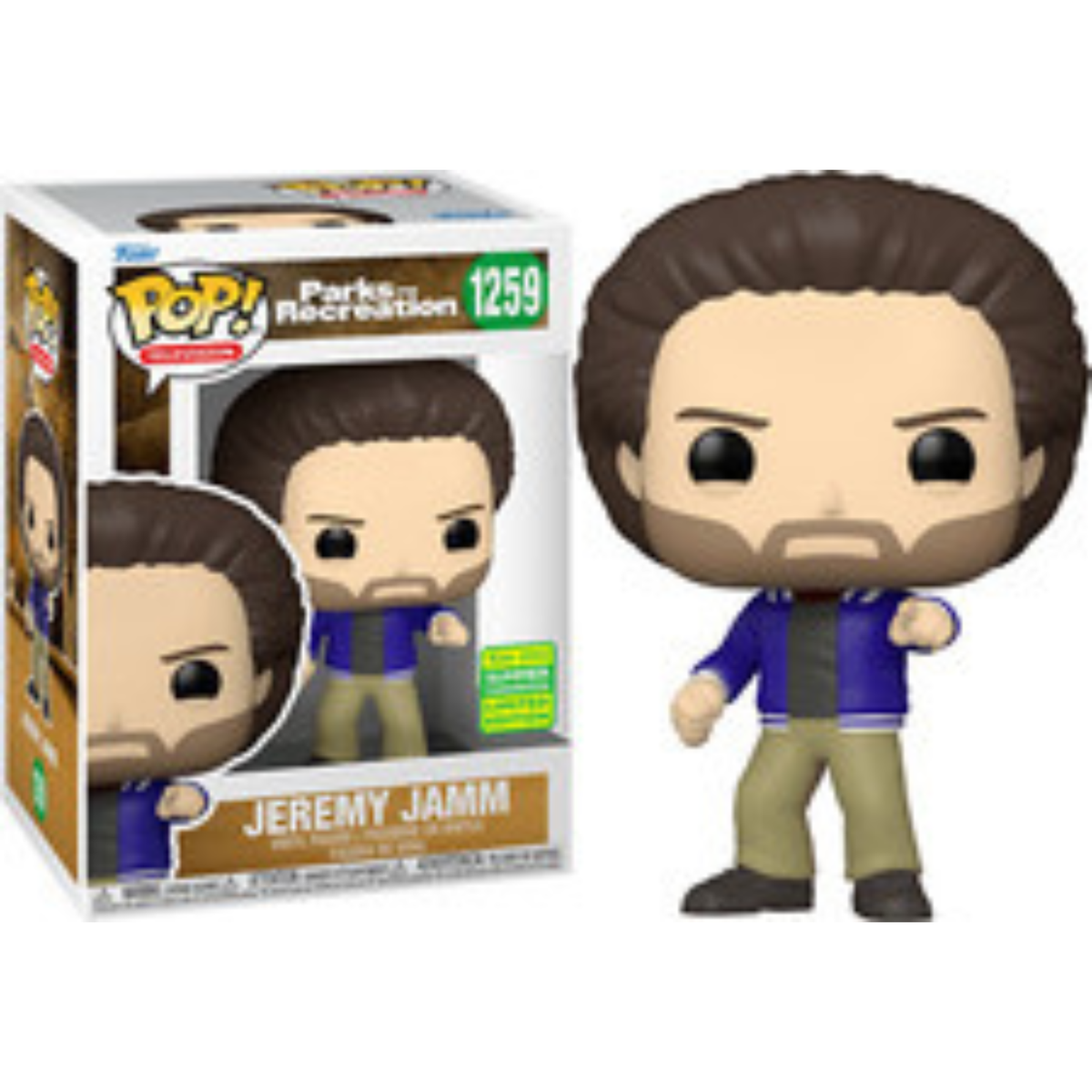 Funko Pop Television Parks And Recreation Jeremy Jamm 1259 2022 Funko Summer Convention