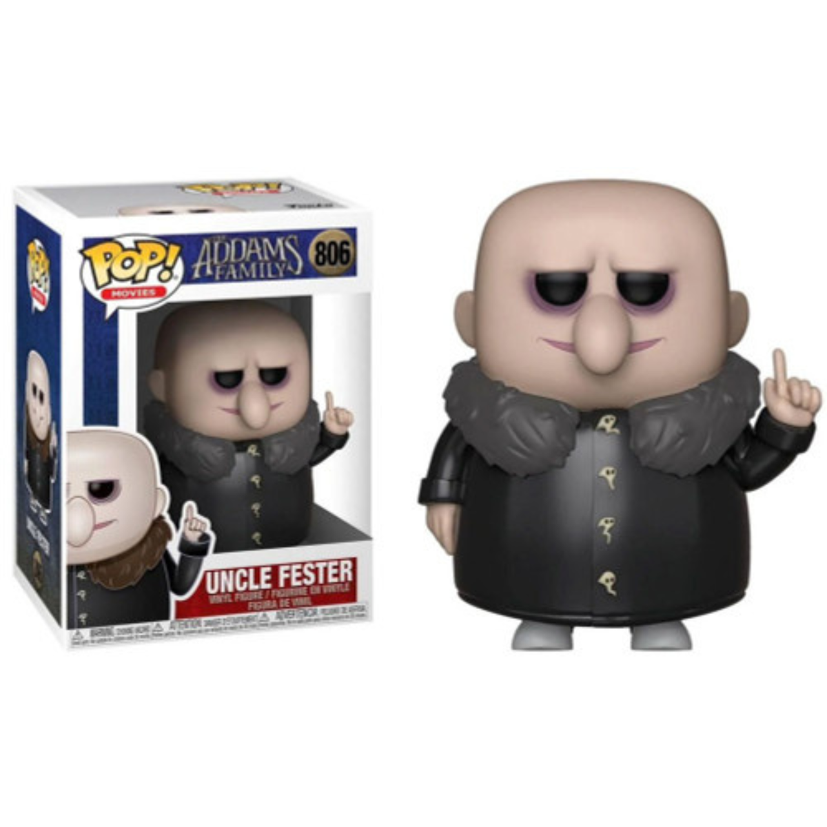 Funko Pop Movies The Addams Family Uncle Fester 806