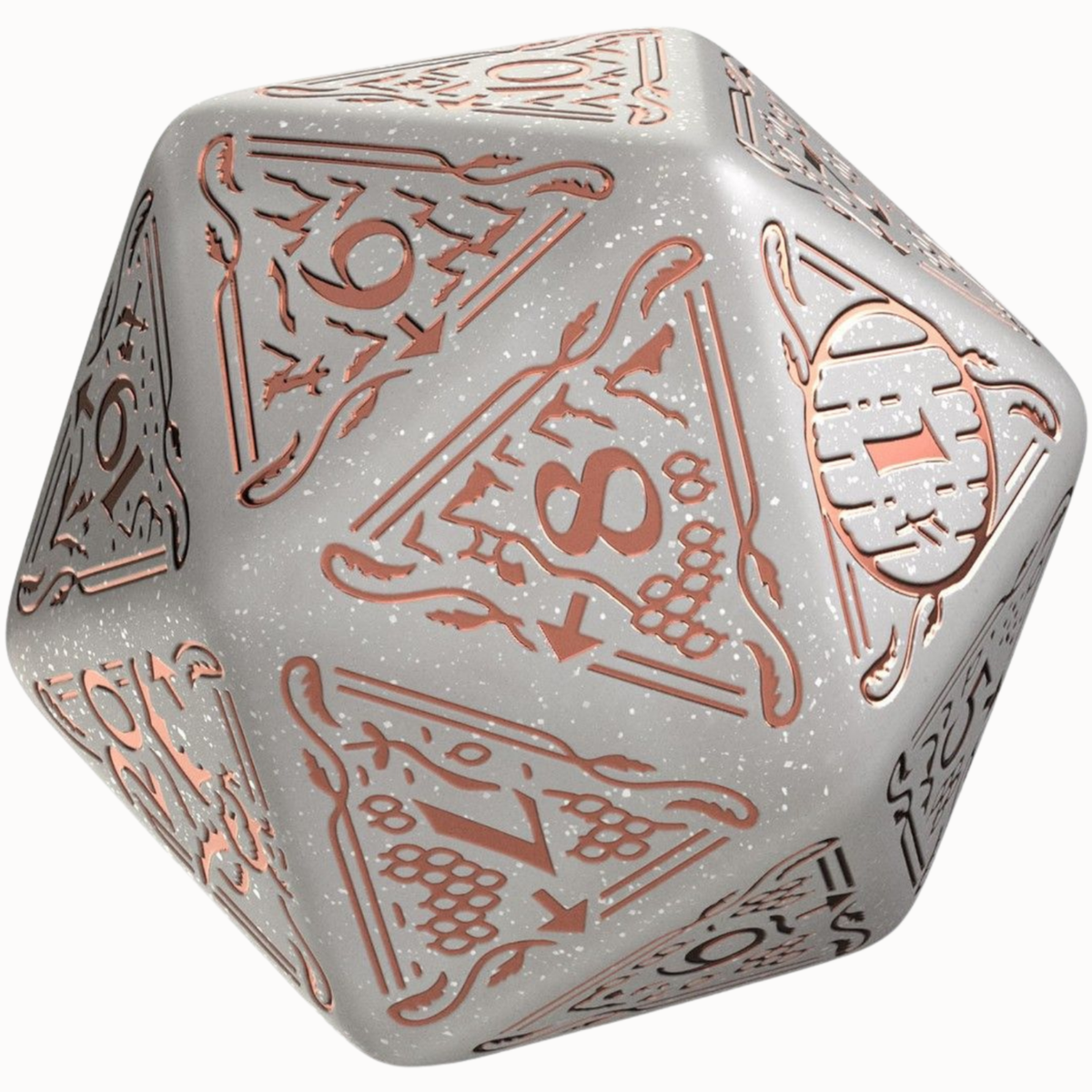The Hobbit Spindown D20 TCG Jumbo Die - Radiant