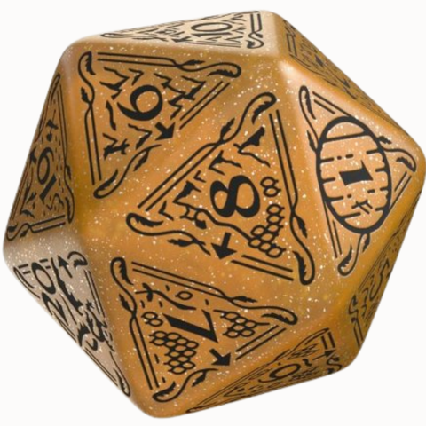 The Hobbit Spindown D20 TCG Jumbo Die - Solaris