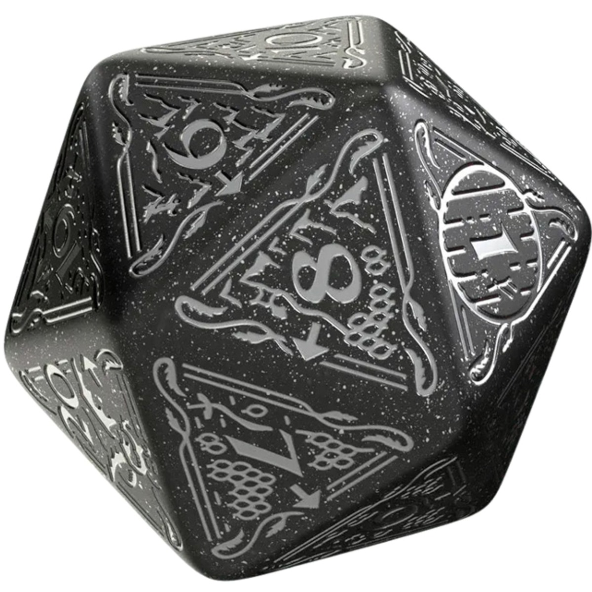 The Hobbit Spindown D20 TCG Jumbo Die - Umbral