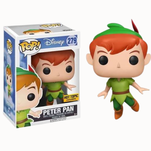 Funko Pop Disney Peter Pan 279 Hot Topic Exclusive