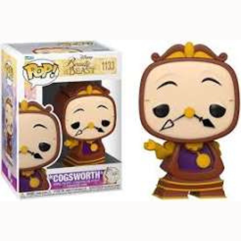Funko Pop Beauty & the Beast Cogsworth 1133