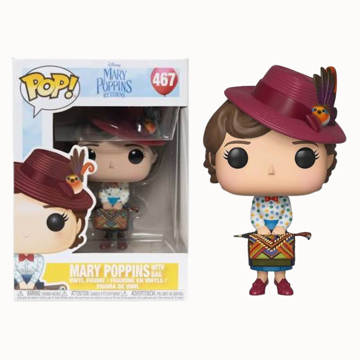 Funko Pop Disney Mary Poppins Returns Mary Poppins With Bag 467