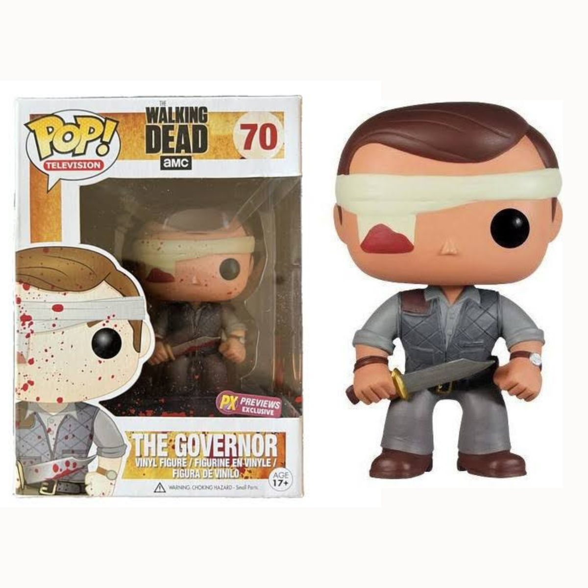 Funko Pop The Walking Dead The Governor 70 PX Exclusive