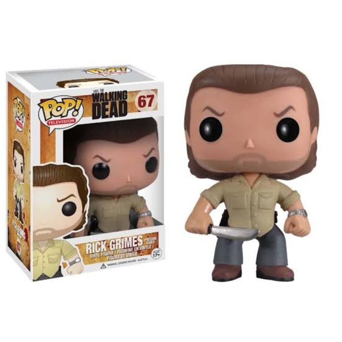 Funko Pop The Walking Dead Rick Grimes Prison Yard 67
