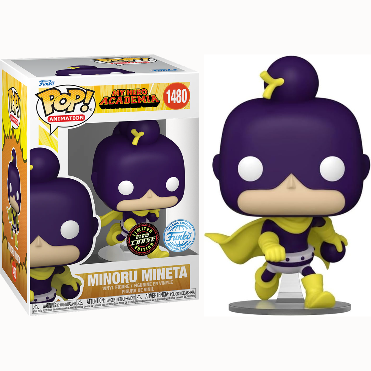 Funko Pop Anime My Hero Academia Minoru Mineta Chase Special Edition
