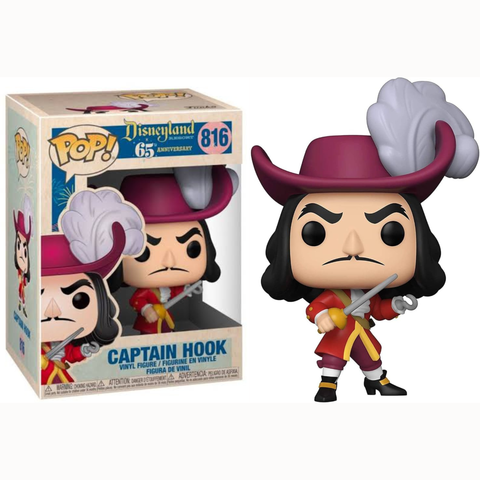 Funko Pop Disneyland Resort 65th Anniversary Captain Hook 816