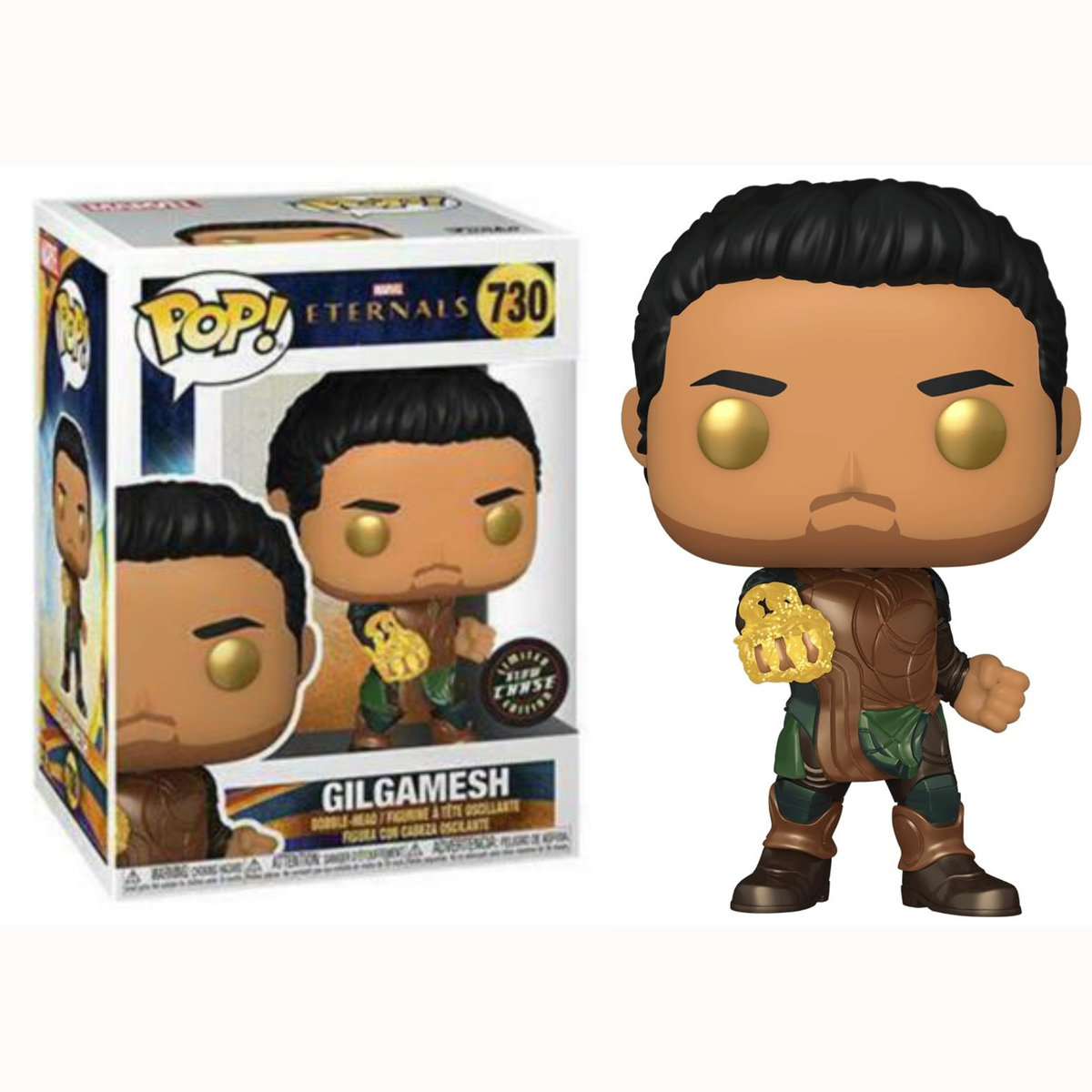 Funko Pop Marvel Eternals Gilgamesh 730 Glow Chase