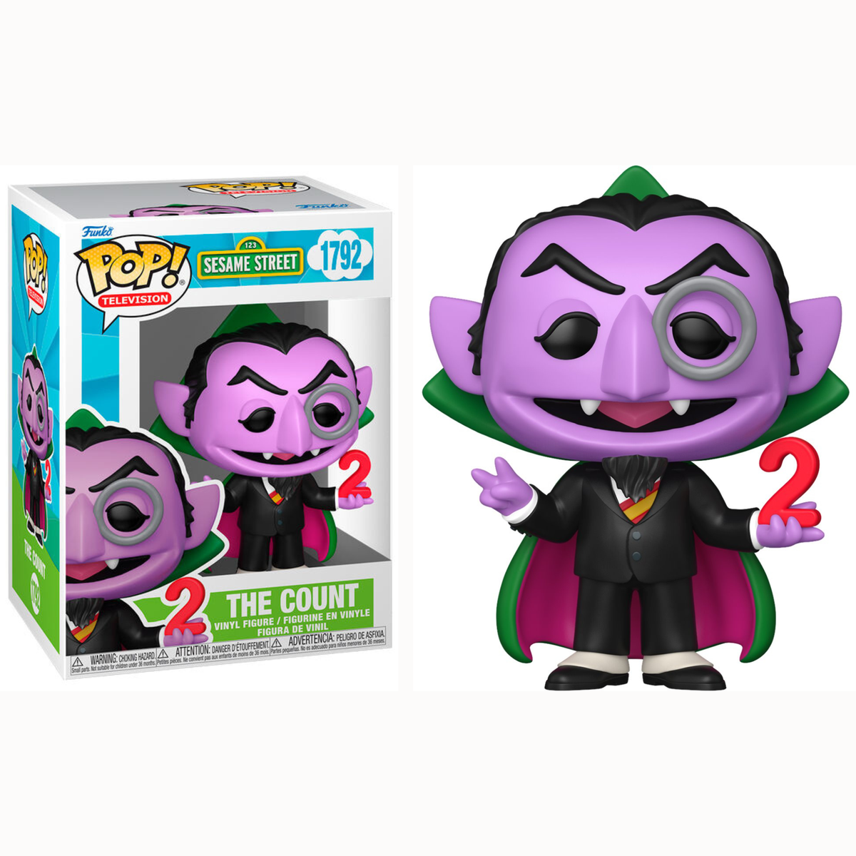 Funko Pop Television Sesame Street The Count 1792