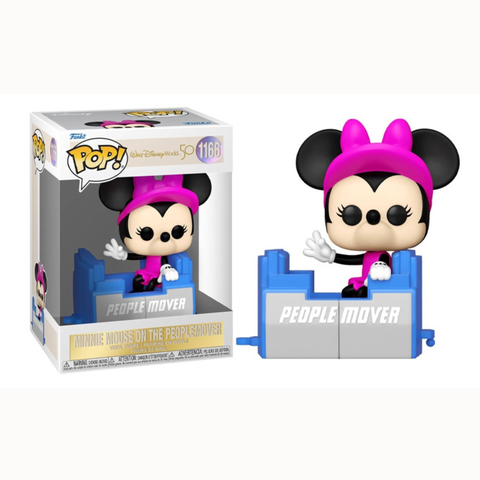 Funko Pop Walt Disney World 50 Minnie Mouse On The Peoplemover 1166
