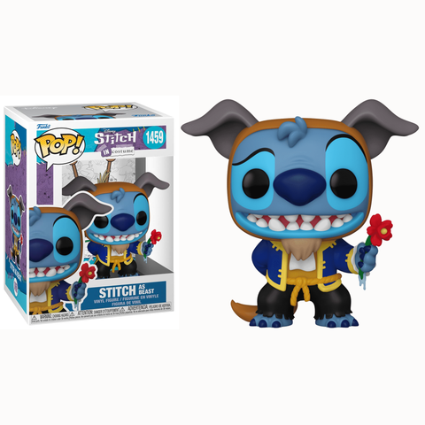 Funko Pop Disney Stitch In Costume Stitch As Beast 1459