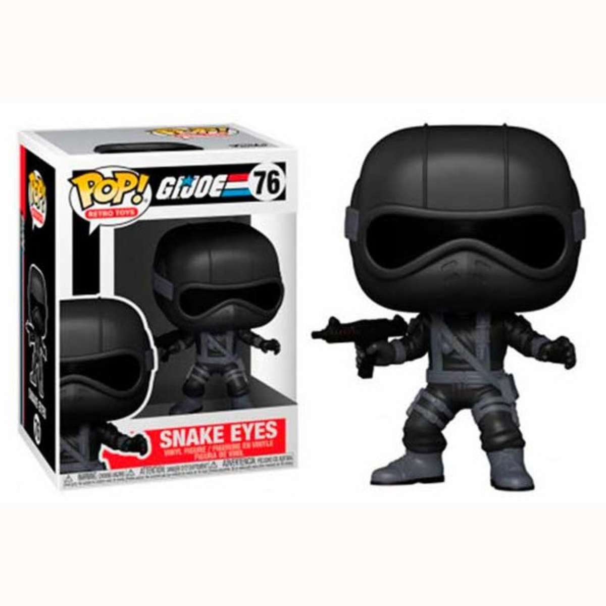 Funko Pop Retro Toys  G.I.Joe Snake Eyes 76