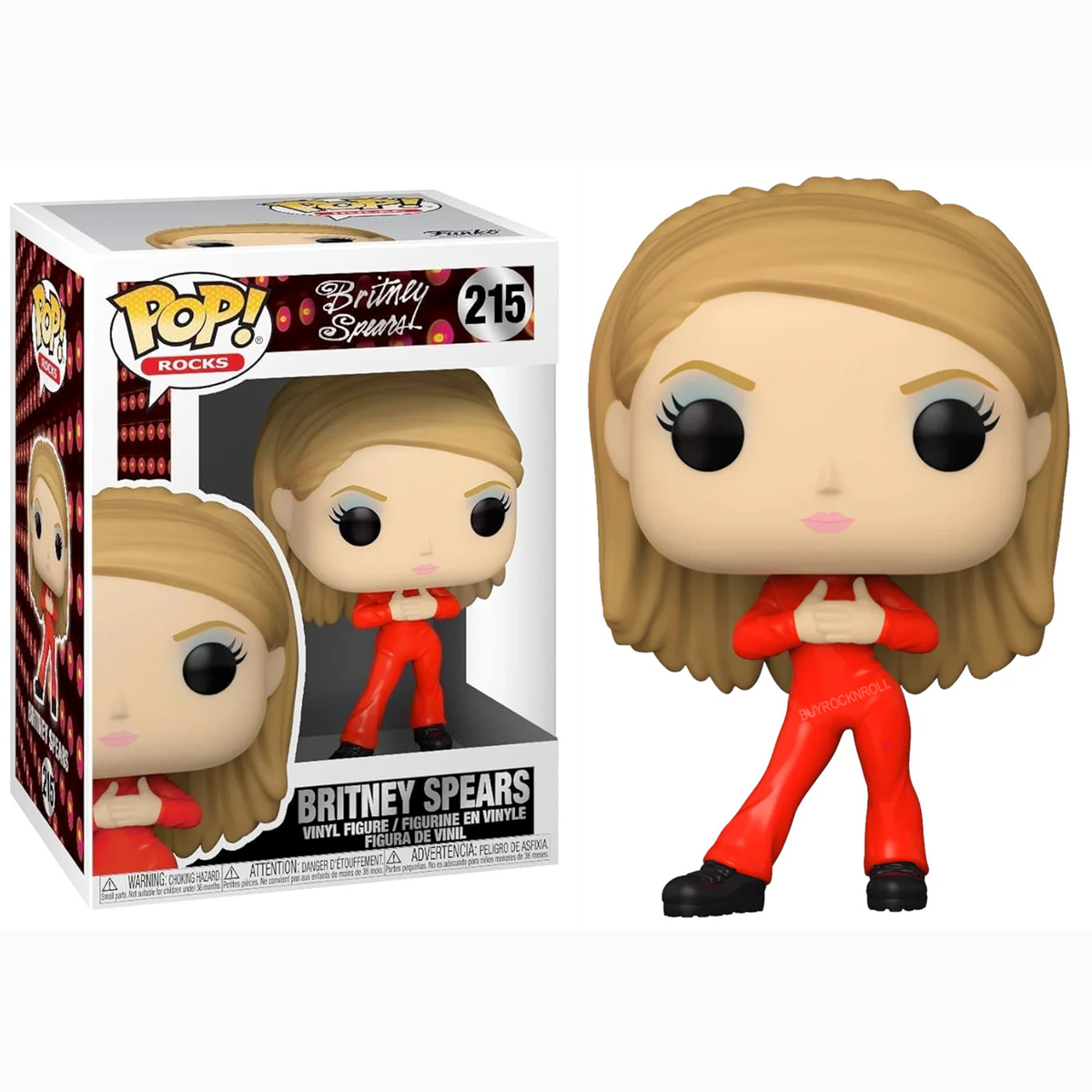Funko Pop Rocks Britney Spears 215