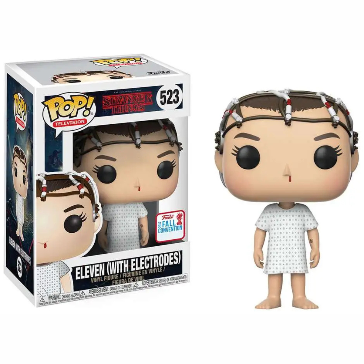 Funko Pop Television Stranger Things Eleven (With Electrodes) 523 2017 Fall Convention