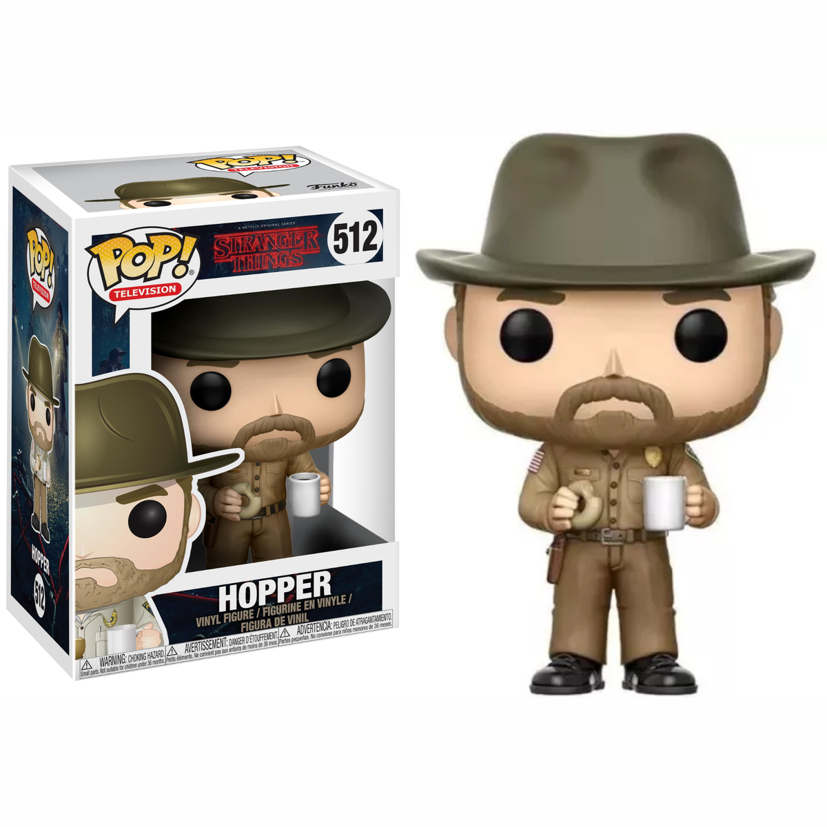 Funko Pop Television Stranger Things Hopper 512