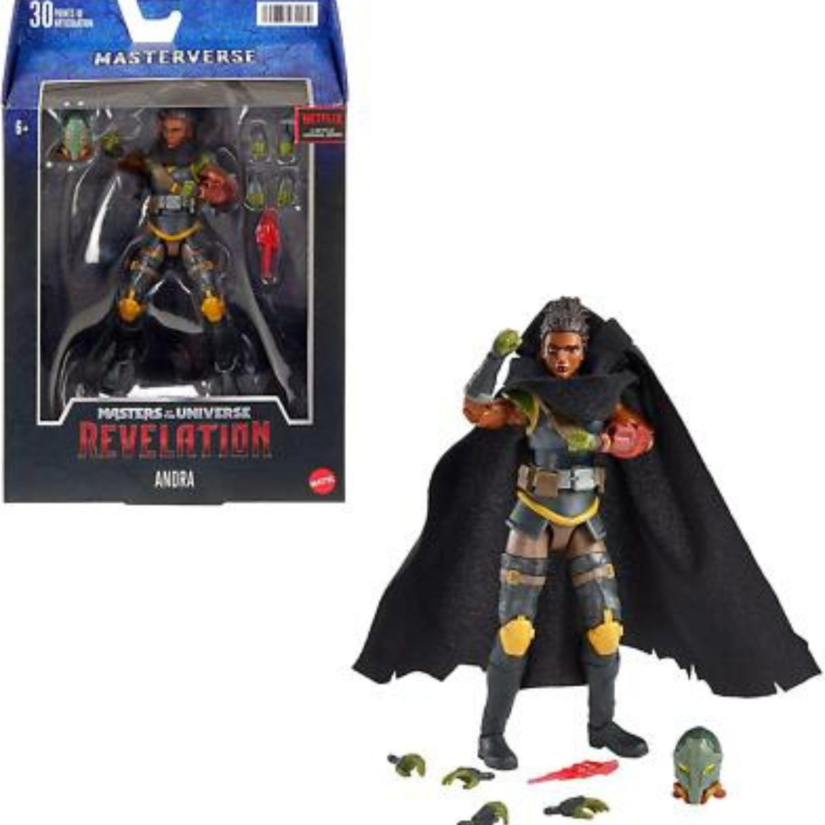 Action Figure Masters of the Universe MOTU Revelations Andra