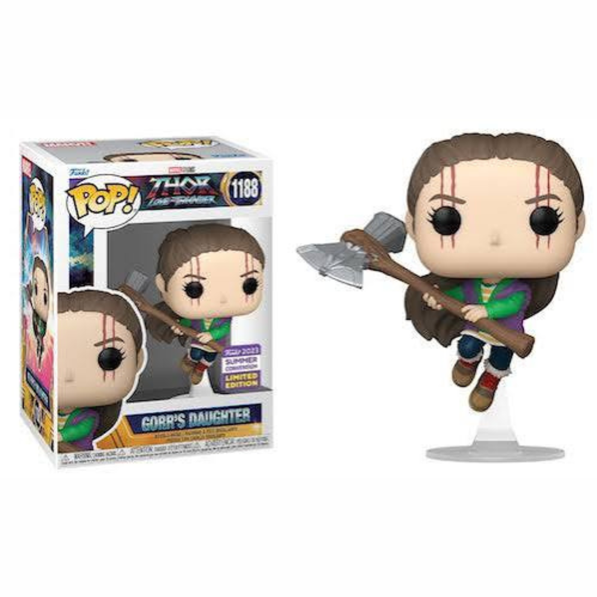 Funko Pop Thor Love And Thunder Gorr's Daughter 1188 Summer Convention