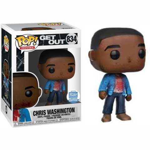 Funko Pop Movies Get Out Chris Washington 834 Limited Edition